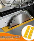 Zero Clearance Insert For 10 Inch Table Saw Compatible With Ridgid R4514 R4514T R4518 R4518T R4518NS Dado Throat Plate 3 Pack