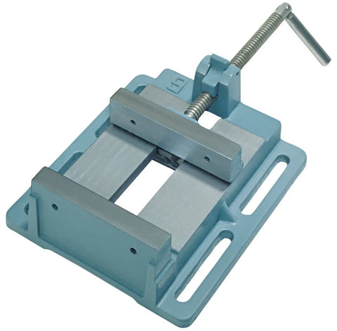 Six Inch Drill Press Vise With Quick Release For Safer More Accurate Drilling Mounts On Drill Press Tables Holds Material