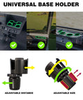 Heavy Duty Golf Cart Heater With Adjustable Cylinder Holder, 5500 BTU Outdoor Heater, Universal Fit installation view