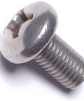 Stainless Steel Phillips Pan Head Machine Screws 1/4-28 x 1/2 Inch 12 Piece Pack Fine Thread Hardware For Cabinets Appliances Auto And DIY Projects Ideal