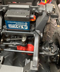 45Kg High Torque Coreless Servo With Metal And Stainless Steel Gears installed in RC car, showcasing digital waterproof features