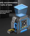 2-In-1 Laser Distance Meter And 16 Ft Tape Measure For Indoor Measuring Handy 130 Ft Range Quick Room To Hallway Checks Self Locking Tape Dual Mode Tool For DIY Projects And Precise Layouts with digital display