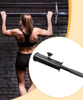 Heavy Duty Weight Attachment Handle For Home Gym Built From Carbon Steel And Rubber Ideal For Deadlifts And Full Body Workouts