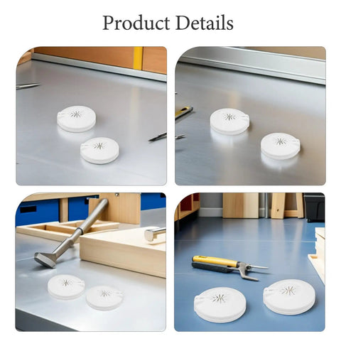 30 Piece Detachable Ceiling Sprinkler Escutcheon Covers Ace Fit For 15Mm 20Mm Pipes on work surfaces with tools.