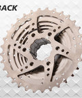 Back view of 8/9/10/11/12 Speed Bike Cassette Ultra Lightweight 11T To 50T Range For Mountain Road XC DH AM - Fits Shimano Sram HG