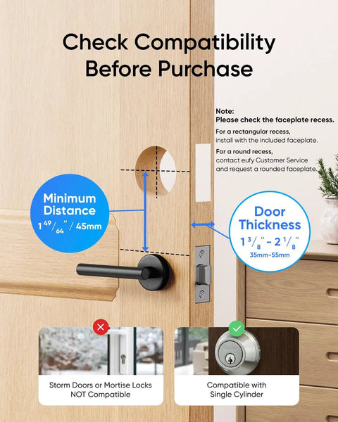 Slick Video Smart Lock Equipped With 2K HD Camera And Lightning Fast Fingerprint Scanner For Effortless Keyless Entry Door Lock That Works Like A Charm For Front Door Security With Absolutely No Sweat Setup