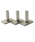 Stainless Steel T Slot Chute Rail Track T Shape Rectangle Hammer Head Bolts M6 M8 5 Piece Hardware Tools Set For Woodworking And Metalworking Rust Resistant Durable For Easy Installations
