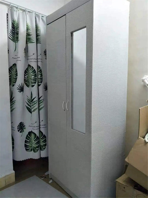 Cabinet with Textured Fabric Wallpaper Gray Faux Grasscloth Peel And Stick Waterproof Self Adhesive Roll For Countertops Walls