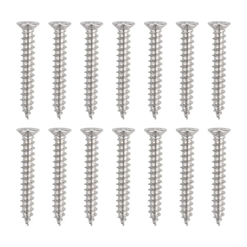 Stainless steel screws for double swing door hinge installation