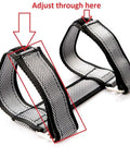 Golf Leg Power Correction Strap And Elbow Brace Swing Trainer Corrector for Right Handed Players visible with adjustment arrows