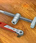 Durable Stainless Steel Bench Dog Clamp For Woodworking 19mm Extended Length Workhorse For Carpenters