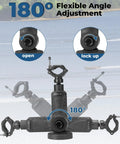 Game Changing Trolling Motor Stabilizer With 180 Degree Rotation, Adjustable Bow Mount Support for flexible angle adjustment