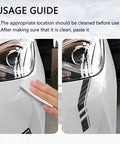 Installation guide for 30 Feet By 1 Inch Carbon Fiber Pin Stripe Tape For Cars And All Vehicles With Dope 3D Carbon Fiber Design