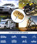 Decal Remover Eraser Wheel For Drill with various vehicles like cars, RVs, and motorcycles in the background.