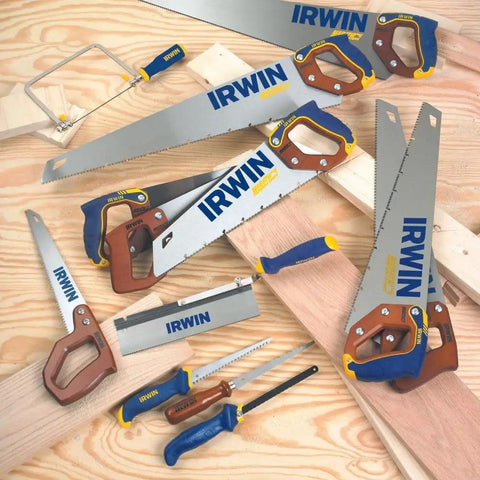 ProTouch Coping Saw With Ergonomic Handle And Durable DuraSteel Pins, Pro-Grade High-Speed Steel Blades For Clean Cuts, Flat-Bar Frame, 17-Tooth Count, 5-1/2 Inch Frame Depth, 6-1/2 Inch Blade Length, Built For Smooth, Precision Woodworking