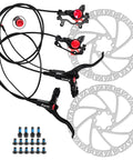 EBike Hydraulic Disc Brake Set With Power Off Sensor 2 3 Pin Compatibility Pre Bleed Levers And Calipers 160mm Rotors