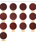 Get This Awesome 10 Pack Sanding Belts Set For Your Belt Sander Machine With 533 By 9mm Size Including All Grits From 40 To 1000 For Smoothing Wood Metal Or Plastic Like A Pro Today. Grit size options displayed