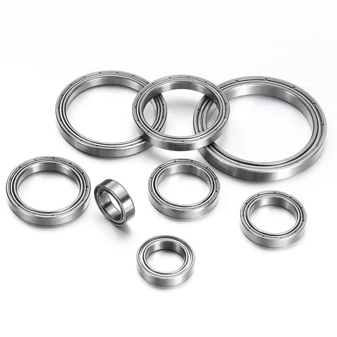Top Shelf Deep Groove Ball Bearings Forged From Tough Chrome Steel Featuring Reliable Double Metal Shielding To Deliver Legit Load Capacity For Any Heavy Duty Machine