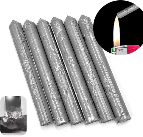 Low-Temp Welding Rod Set With Fluxless Aluminum Solder Sticks For Stainless Steel Iron And Copper, Quick Welds, Tin Aluminum Blend
