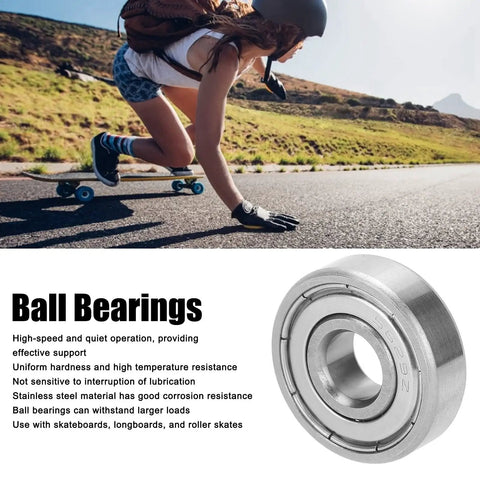 High Speed Ball Bearings Set Of Ten For Skateboards Inline Skates Scooters And Roller Blades Dope Stainless Steel Wheel Bearings