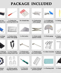 65 Piece Guitar Repair Kit For Pro Level Setup And Maintenance With Fret Leveling Beam Fret Crowning File Fret Rocker Feeler Gauges