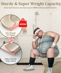 Man sitting on toilet showcasing Elongated Toilet Seat With Built In Potty Training Seat For Kids And Adults Kid Friendly Design