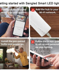 Smart Zigbee Home Hub For Lighting And Accessories, Control Up To 64 Devices With Easy Setup, Works With Alexa And Google Assistant