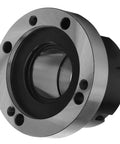 Heavy Duty ER50 Collet Chuck With 100Mm Diameter And Seven Holes For Lathe Milling CNC Machine Tool Made From Carbon Steel close-up view