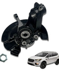 Front Left Wheel Bearing Hub And Steering Knuckle Assembly For Ford Escape 2013 2014 2015 2016 2017 2018 2019 Left Driver Side Replacement