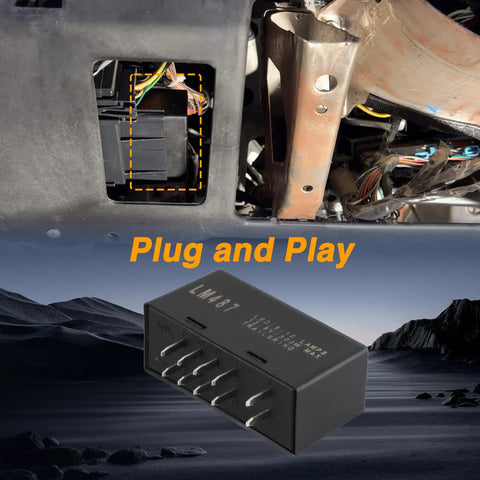 Hazard Warning And Turn Signal Flasher Relay Module For GMC Chevrolet Cadillac Hummer Replaces 15764135 15231201 LM487