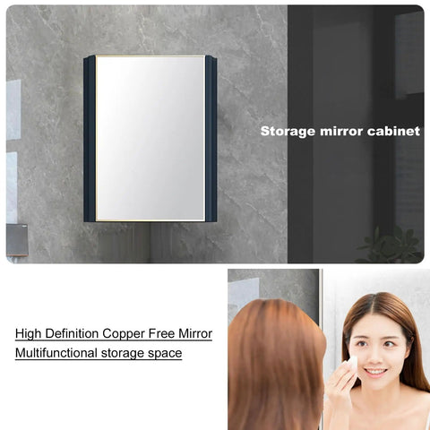 Sleek Wall Mount Vanity Sink With Floating Cabinet And Brushed Nickel Faucet Real Easy Install For Tiny Bathrooms And Urban Condos Compact corner basin with high-definition mirror cabinet.