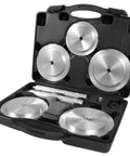 61850 Hub Seal Installer Kit Five Size Drivers for Class 7 and Class 8 Big Rigs Trailers and Some Medium Duty Vehicles in case