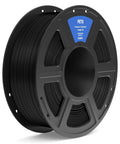PETG Filament 1.75Mm Black 1Kg Spool For Most FDM 3D Printers With Dimensional Accuracy Plus Minus 0.02 mm, front view