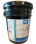 Heavy Duty Concrete Sealer And Floor Coating Tough As Nails Protection For Driveways Patios And Garage Floors Water Repellent Masonry Finish In A Generous 4.75 Gallon Container in a black bucket showing product details.