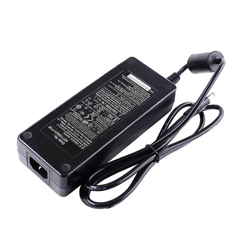 120W 24V Power Supply With Active PFC PF Above 0.93 High Efficiency To 89.5 Percent Energy Saving For Nonstop Round The Clock Use Rock Solid Overload Protection From 105 To 160 Percent Rugged Circuit Safeguards For Demanding Projects black AC adapter with power cord