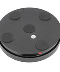 Stunning 360 Degree Rotating Display Stand With Electric Turntable, Adjustable Speed And Direction Control Via Remote, USB Powered 22cm Platform top view