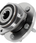 Front wheel hub and bearing assembly for Jeep Grand Cherokee 1999 to 2004 no ABS 5 lug 3 bolt flange OE 513159 replacement.