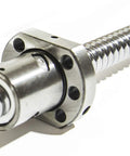 SFU1605 Ball Screw Nut Assembly For CNC Machines, 16mm Diameter, 5mm Lead, 400mm Length, GCr15 steel close-up