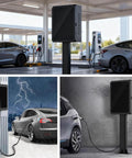 Heavy Duty Exterior Ev Charger Lock Box With Secure Key Guard Waterproof Outdoor Station Cover Tough As Nails Protection for easy access.