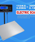 Hella Heavy Duty Digital Pet Scale 660 Lb Capacity Stainless Steel Platform Dog Weighing Machine with digital display