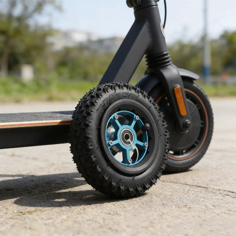 8 Inch Pneumatic Off Road Tire 200x50 For Electric Skateboard And Scooter With Beefy Aluminum Alloy Hub And Rubber Tread