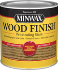 Driftwood Oil Based Semi Transparent Wood Stain Half Pint Pack can, oil-based, semi-transparent, for wood finishing.