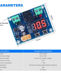 Straight Up Reliable Low Voltage Cutoff Relay Switch Automatic Battery Disconnect Protector Module For 12 To 36 Volt Lithium Lead Acid Solar Wind Kit Dual Pack with PCB display and connections.