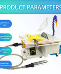 Beast Mode Lapidary Rock Saw Machine 110V 750W With Adjustable Speed For Cutting Grinding Polishing And Drilling Tool