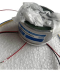 TS2640N321E64 Servo Motor Encoder with wires on foam for robotics and CNC, showing durable industrial build for precise feedback.