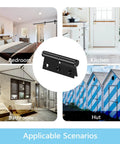 Black Lift Off Door Hinges 3 Inch Set Of 6 For Exterior And Interior Doors Removable Detachable Design Built To Last Rust Resistant 201 Stainless Steel With Matte Black Coating Left Hand Fit Cabinets Gates And Wood Doors, black lift-off hinge used on bedroom, kitchen, bathroom, and hut doors