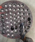 One And Three Eighth Inch Cobalt Drill Bit HSSCO High Speed Steel M35 SD Twist Drill Bit For Stainless Steel shown drilling metal