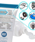 Premium Silicone Lubricant Grease NSF H1 Food Grade Registered Go To All Purpose Lube For Pools and Spas