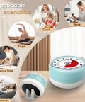 Go To Visual Kitchen Timer for Cooking 0-60 Minutes, blue mechanical magnetic timer with loud alarm in kitchen and office setting.