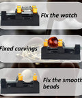 Adjustable Back Watch Case Opener And Holder Tool For Most Watches Pro Grade Watchmaker Gear, fixing watches, carvings, and beads
